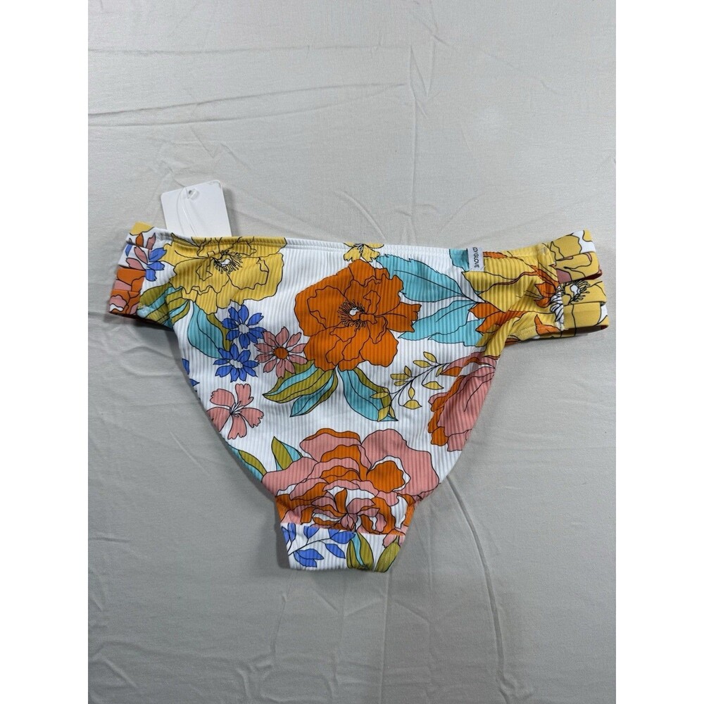Body Glove Women’s S Coral Floral Bikini Bottoms – NWT – Stretch Nylon Swimwear - Picture 4 of 5